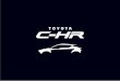 Der neue Toyota C-HR ist ein€¦ · Der neue Toyota C-HR ist ein SUV-Coupé, das mit seinem sportlich revolutionären Design das Konzept der kompakten Crossover völlig neu erlebbar