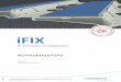 feif003.05 iFIX ES Montageanleitung DE · iFIX ist für alle gängigen Flachdächer mit druckfestem Untergrund und einer Neigung von 0 bis 5 Grad geeignet, bei denen es zu keinen