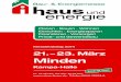 Messekatalog 2014 21. – 23. März Minden · oder Energie- und Umwelttechnik. Ich wünsche allen Ausstellerinnen und Ausstellern der diesjährigen Messe „haus und energie“ erfolgreiche