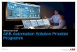 ABB Automation Solution Provider Program · Industrie- und Applikationskenntnisse der Partner ... Konzept, konsequent umgesetzt und interaktiv abgestimmt Bündeln, ausrichten und