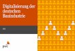 Digitalisierung der deutschen Bauindustrie · PwC Ergebnisse 15 % 30 % 34 % 21 % 20 % 43 % 26 % 11 % Jeweils rund ein Drittel der Bauunternehmen und Anlagenbauer planen derzeit noch,