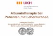 Albumintherapie bei Patienten mit Leberzirrhose · Ikterus 3% and in a decompensated stage 90 and 97% (P < 0.00001) (Figure 2d). The cumulative incidence of encephalopathy and of