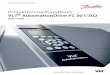 Projektierungshandbuch VLT AutomationDrive FC 301/302 0,25 ... · 11.2.2 VLT® Drehgeber-Option MCB 102 157 ... 12.13 Danfoss FC-Steuerprofil 191 12.13.1 Steuerwort gemäß FC-Profil