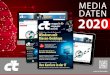 DATEN 2020 · c’t magazin ist das größte IT- und Tech-Magazin Europas. Die Zeitschrift ist eine ... Helligkeit, Kontrast, Gamma, Farbton, Schärfe Farbverfremdung, Schwarz-weiß,