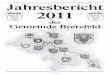 2011 jahresbericht - Bretzfeld · 2017-03-16 · Seite 2 Jahresbericht 2011 der Gemeinde Bretzfeld Liebe Mitbürgerinnen und Mitbürger, 2011 ist zu Ende gegangen, das Weihnachtsfest