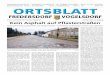 Lokal- und Amtsblatt für Fredersdorf-Vogelsdorf 14. März 2015 † … · 2015-07-23 · vom Bauamt der Gemeinde. Die Pflas- ... Mittwoch, dem 18. Februar 2015, lud der Leiter der