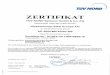 Zertifikat des TÜV-NORD nach AD2000-Merklblatt W0 · 2019-12-23 · Title: Zertifikat des TÜV-NORD nach AD2000-Merklblatt W0 Author: thyssenkrupp Steel Europe AG Created Date: 1/4/2019