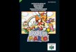 NUS-P-NMQP-NEU6 INSTRUCTION BOOKLET ......6 Main Characters Starting the Game Mario Our mustached marvel must once again match his wits and courage against Bowser’s evil schemes