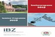 IBZ Seminarbroschüre DIN A5 2019 RZ · The Information and Education Centre, Gimborn Castle (IBZ) is an international meeting and further education facility, especially for police