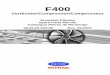 Spare Parts Manual F400 Compressor 400/Service Parts/F 400.pdf108 Verschlussschraube Sealing screw Vis de fermeture 24,01,78,040-00 1 109 Dichtring Gasket Joint 24,01,78,041-00 1 110