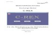 BENUTZERANLEITUNG Exchange Modul · Exchange Modul C-REX Benutzeranleitung Version 7.1.1 3 4.3 Installation und Starten von C-REX zur Aktualisierung der Daten Mit dem Programm C-REX