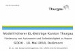 Modell höherer EL-Beiträge Kanton ThurgauGeriatrie- und Demenzkonzept Kanton Thurgau, 1. Etappe 2017-2020 3. Pflegeheimplanung gemäss Gesetz über die Krankenversicherung Zeithorizont
