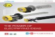The POWer OF eLecTriFYing iDeaS. - wisag.ch · The POWer OF eLecTriFYing iDeaS. INHALTSVERZEICHNIS TABLE OF CONTENT CSN® Ex-Patronenheizkörper Typ 93 Exde 4 - 9 CSN® Ex-Cartridge
