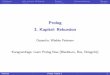 Prolog [1ex] 3. Kapitel: Rekursion - uni- petersen/WiSe1819_Prolog/... · PDF file 2018-09-10 · Einführung dekl.undproz.Bedeutung Beispiel Zusammenfassung Übungen Einführung