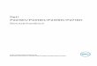 Dell P2319H Bedienungsanleitung - English · 2018-07-13 · 2 Etikett mit behördlichen Bestimmungen Liste der behördlichen Zulassungen. 3 Stand Entriegelungstaste Löst den Ständer