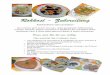 Rohkost - Zubereitung · 2018-06-05 · OST Rohkost - Zubereitung „Rohköstliche Genusswelten“ Sie möchten gern lernen wie man, nebst geraspelten Möhrensalat, Früchte, Gemüse,