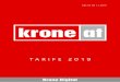 TARIFE 2019 - Kronen Zeitungdownload.krone.at/pdf/KroneDigital_Tarife2019.pdf · . 7 Krone Digital BUCHUNGSBEDINGUNGEN • Alle Preise beinhalten ein Frequency Capping Ihrer Wahl