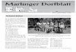 Umbruch Oktober 2005 pdf+clip/dorfblatt_0506.pdfMARLINGER DORFBLATT 5 Georg Josef Gamper - Bediensteter der Gemeinde Marling - VI. Funk-tionsebene Bahnhof Marling - Vermietung der