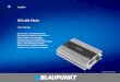 GTA 400 Flash - Blaupunkt · 3 GTA 400 Flash Herstellerangaben anzupassen. Hierzu noch einige wichtige Erläuterungen: Durch Drehen des Reglers im Uhrzeiger-sinn erhöht sich die