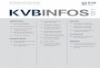 KVB INFOS 10/2011 · 146 Diagnostische Radiologie – Aufnahmen im HNO-Bereich 147 Ultraschall – apparative Mindestvoraussetzungen 147 Onneil -Fortbidl ung Hygiene- management (Teil