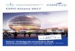 EXPO-Astana2017 Infofolder Anmeldung-inkl-AGBs...EXPO Astana 20: Astana ist eine boomende Stadt in der Weite der kasachischen Juni bis zum 10. September 2017 unter dem Motto „Energie