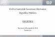 SIGEDIA - ICI...© ELO Digital Office GmbH 1 Daniela Lita ELO si Centrul de Guvernare Electronica Republica Moldova SIGEDIA Bucuresti, 08 noiembrie 2016