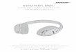 SOUNDLINK - Bose · ENGLISH - 3 EGLTOR INORMAIN Bose Corporation hereby declares that this product is in compliance with the essential requirements and other relevant provisions of