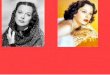 Hedy Lamarr - math.ias.edugoresky/pdf/SpreadSpectrum.pdfHedy Lamarr • Hedwig Kiesler, Vienna (Austria) • 1933 film Ecstasy (steamy) • married Fritz Mandl, arms mfg. • very