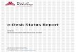 e-Desk Status Report - c-point.be · e-Desk Status Report – Message Implementation Guide Page 6 of 32 2.2 Message Header (UNH) The message header is a service segment starting and
