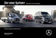 Der neue Sprinter - Mercedes-Benz · 2019-11-04 · Sprinter Mobility für mobilitätseingeschränkte Fahrgäste Das gesamte Angebot von MercedesBenz VanSolution finden Sie unter