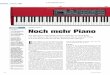 Nord Piano 3: Noch mehr Piano - Musik Produktiv · 2018-01-11 · Das Nord Piano 3 bietet zwei Klangerzeugungsein-heiten, die auch gleichzeitig aktiv sein können. In der Piano-Einheit