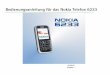 Bedienungsanleitung für das Nokia Telefon 6233nds1.webapps.microsoft.com/phones/files/guides/Nokia... · 2016-07-21 · Visual Standard zu persönlichen Zwecken und unentgeltlich