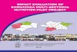 IMPACT EVALUATION OF KARNATAKAChincholi (Gulbarga district) and Devadurga (Raichur district) Blocks of Karnataka since 2015.KMNP envisaged a life cycle nutrition supplementation intervention