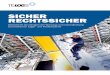 SICHER RECHTSSICHER - · PDF file 2017-06-07 · in den Bereichen Movidrive, Getriebe, Brems-systeme, Hydraulikhubtische, Hebebühnen und Palettenübergabestationen • Befähigung