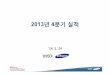 2013년4분기실적 - Samsung SDI (삼성SDI) · 2016-01-29 · ≫ BTS용-Off-Grid 통신기지국배터리사용시간증가에따른 LIB ESS 수요확대(ZTE, Huawei등일부채용중)