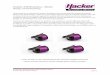Hacker A30 Brushless - Motor · 2017-08-10 · -Hacker Brushless Motors may only be used in an environment free from the risk of static electrical discharges. -Hacker Brushless Motors