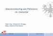 Geomonitoring am Felssturz im Valsertal · 2019-01-31 · Januar 2019 Anegg, Fritzmann Erstmaßnahme Riegl VZ 4000 (Long Range Scanner, >4km) 4 Scanpositionen Pro Scan-Epoche ca