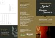Begrüßung und Konzertbeginn „Spain“ · PDF file nischen Jazzpianisten Chick Corea, steht für das neue Programm des Münchner Gitarrentrios. Vertreten sind darin herausragende