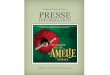 Stage Entertainment PRESSE...Amélie Poulain ist für Sandra Leitner eine absolute Traumrolle: „AMÉLIE verzaubert! Auch mich! Der Zauber liegt in Amélie selbst. In ihrer fabelhaften