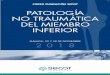 PATOLOGÍA NO TRAUMÁTICA DEL MIEMBRO INFERIOR Final... · 2018-11-28 · FORMACIÓN MÉDICA CONTINUADA BECAS INSCRIPCIÓN Becas de inscripción para la asistencia al curso para los