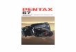  · 2016-03-06 · PENTAX Professionelle Spiegelreflex-Kamera im Idealformat Die PENTAX 67 — Eine Klasse für Sich Die Pentax 67 ist eine in ihrer Art einmalige Kamera. Ihr großes