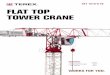 ctt 161a-6 tS Flat top tower crane · 3 ctt 161a-6 tS Page · Seite · Page · Página · Pagina · Página · Страница: Load Diagram • Lastkurven • Courbes de charges