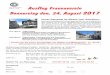 FV Ausflug 2017 - rkk-pratteln-augst.ch...Kath. Frauenverein Pratteln - Augst Unser Reiseziel ist dieses Jahr Solothurn. Nach der Kaﬀeepause (unterwegs) fahren wir nach Solothurn,