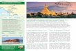 Magisches Myanmar: Exklusiv-Charter auf dem Irrawaddy im ... · Stupa der Shwedagon-Pagode über der Stadt. Diamanten, Rubine, Saphire fun-keln im letzten Sonnenlicht um die Wette