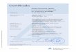 Quality-Assurance System for Manufacturer of Materials · 2020-02-11 · TÜV Rheinland Industrie Service GmbH E-008-D-Rev22 Notifizierte Stelle für Druckgeräte, Kennnummer: 0035