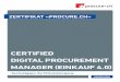 Lehrgangsbroschüre Certified Digital Procurement Manager€¦ · Lehrgang | Certified Digital Procurement Manager (Einkauf 4.0) 2 Lehrgangsstart: Frühling Schulungsort: Bildungszentrum