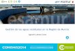 Presentación de PowerPoint · 2018-09-04 · de Aguas Residuales de la Región de Murcia e Implantación del canon de saneamiento (BORM nº 175 de 29 de Julio de 2000) modificada