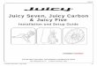 Juicy Seven, Juicy Carbon & Juicy Five · 2019-12-13 · Um die Vorderbremse wie beim Motorrad auf der rechten Seite zu betätigen, müssen Sie den E-Clip vom Drehgelenk abnehmen