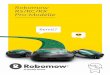 Robomow RS/RC/RX Pro-Modelle - OTT Gartentechnik PRO_DE.pdf · 2018-06-13 · Robomow gespeichert werden. Sendet Betriebsmeldungen und Sicherheitswarnungen direkt auf Ihr Smartphone