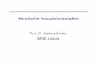 Genetische Assoziationsstudien - uni-leipzig.de...Heritabilität - Anteil der Varianz eines Merkmals in einer Population, die durch genetische Faktoren erklärt wird. - Gilt nur für